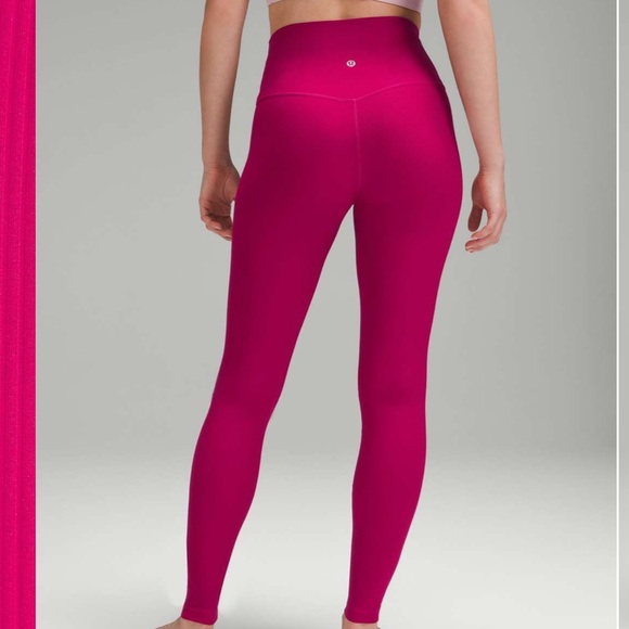 Lululemon align ribbed leggings 28” - Picture 3 of 6